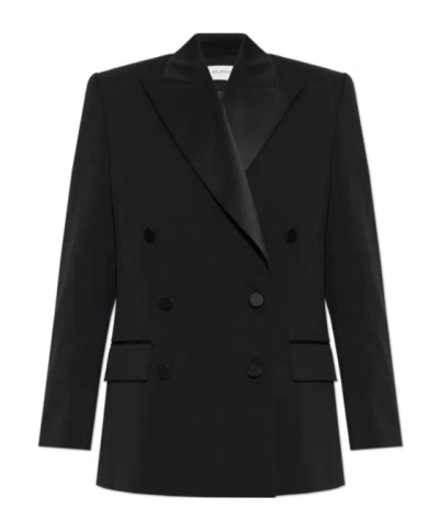 Balmain Long-sleeve Blazer In Black