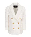 Balmain Long-sleeved Jacket In White