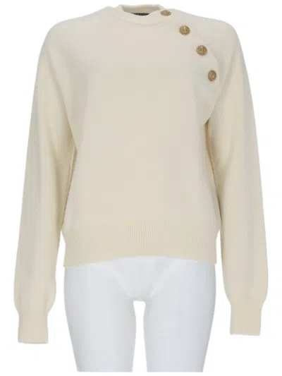 BALMAIN LONG-SLEEVED SWEATER