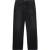 Balmain Loose Fit Jeans In Black