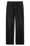 Balmain Loose Fit Jeans In Black