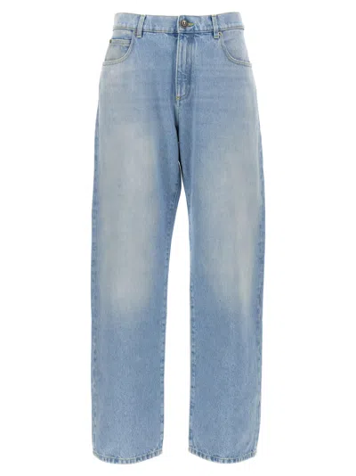 Balmain Loose Jeans Light Blue