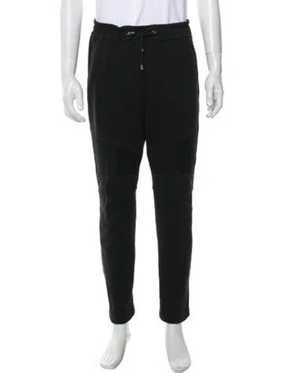 Pre-owned Balmain Lounge Bottoms In Black
