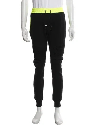 Pre-owned Balmain Lounge Bottoms In Black