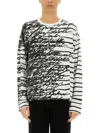 Balmain "love Letter" T-shirt In Tan