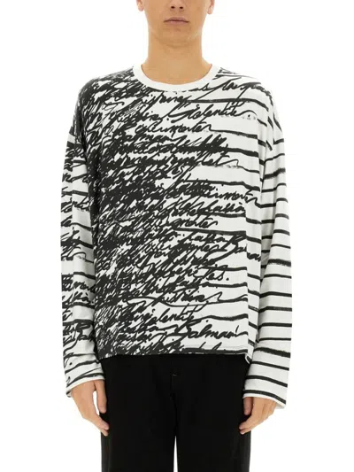 Balmain Love Letter T-shirt In Multi