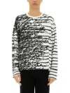 Balmain "love Letter" T-shirt In Multicolour