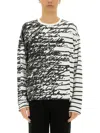 Balmain "love Letter" T-shirt In Multicolour