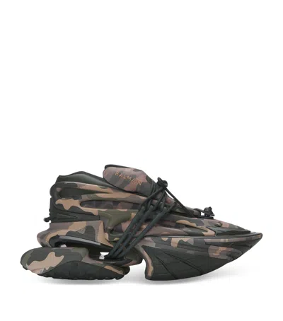 Balmain Sneakers In Brown