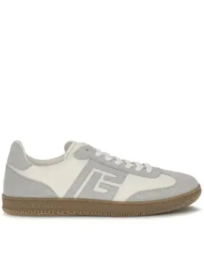 Balmain Low Top Lace Up Sneaker In Multi