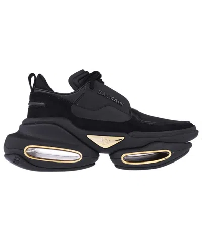 Balmain Low-top Sneakers In Black