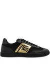 Balmain Swan Low-top Sneakers In Schwarz