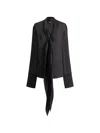 Balmain Ls Shirt In Black
