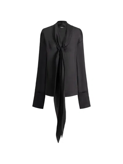 Balmain Ls Shirt In Black
