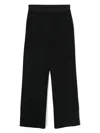 Balmain Lurex Trousers In Black