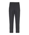 Balmain Main Lab Cargo Trousers In Black