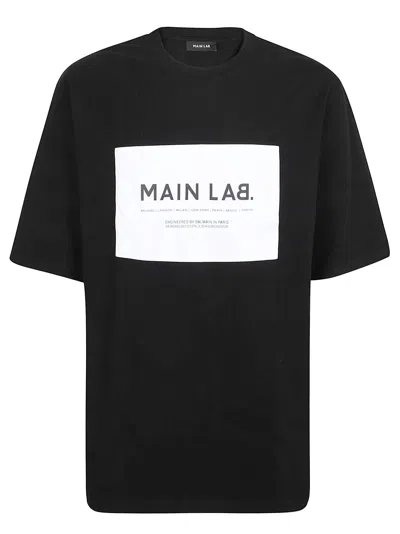 Balmain Main Lab In Eab Noir Blanc