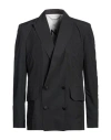Balmain Main Lab Man Blazer Black Size 42 Polyester In Black