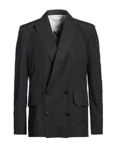 Balmain Main Lab Man Blazer Black Size 42 Polyester
