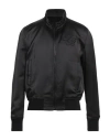 Balmain Man Jacket Black Size 42 Polyester, Polyamide In Black