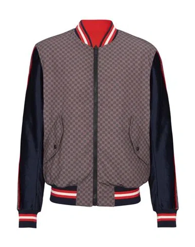 Balmain Mini Monogram Bomber Jacket In Multi