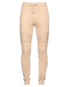 Balmain Man Pants Beige Size Xl Cotton In Neutral