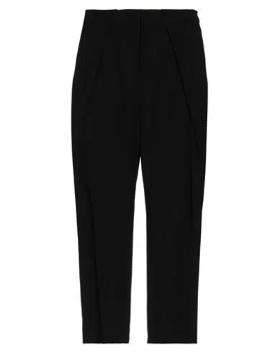 Balmain Man Pants Black Size 34 Cotton, Wool
