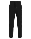 Balmain Logo Printed Elasticated Waistband Track Pants In Black