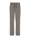 Balmain Monogram-jacquard Drawstring-waistband Track Pants In Black