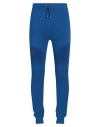 Balmain Man Pants Bright Blue Size L Cotton, Elastane