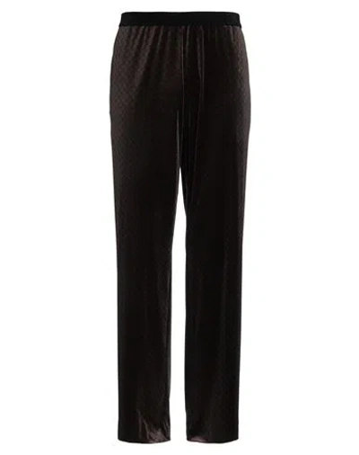Balmain Man Pants Khaki Size 32 Polyester, Elastane, Viscose, Cotton, Polyamide In Brown
