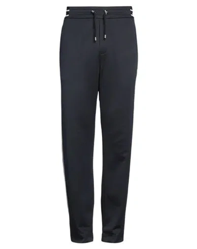 Balmain Man Pants Midnight Blue Size Xxl Polyester, Cotton
