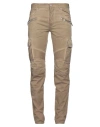 Balmain Zip-detail Skinny-leg Trousers In Neutrals