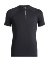 Balmain Zip-up Logo-print T-shirt In Black