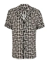 Balmain Shirts In Black
