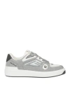 Balmain Grey B-court Skate Sneakers In Gray