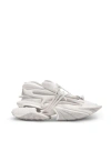 Balmain 'unicorn' White Sneakers With With Embossed Logo On The Side In White