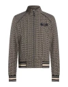 Balmain Man Sweatshirt Black Size S Cotton, Elastane In Black