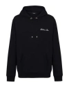 Balmain Signature Hooded Sweatshirt In Black