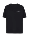 Balmain Couture Label T-shirt In Black