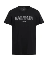 Balmain Vintage Crystal-embellished T-shirt In Black