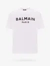 BALMAIN BALMAIN MAN T-SHIRT MAN WHITE T-SHIRTS