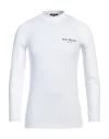 Balmain Man T-shirt White Size M Polyamide, Elastane In White