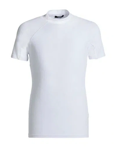 Balmain Man Swim Trunks White Size L Polyester