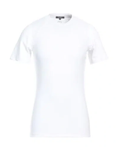 Balmain Man T-shirt White Size Xl Polyamide, Elastane