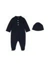 Balmain Logo-embroidered Pajamas In Blue
