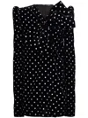 BALMAIN BALMAIN MAXI BOW GLITTER DOTS CLOTHING