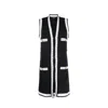 Balmain V-neck Contrasting-border Cardigan In Black