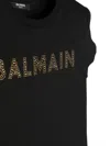 Balmain Mc Logo T-shirt In Black