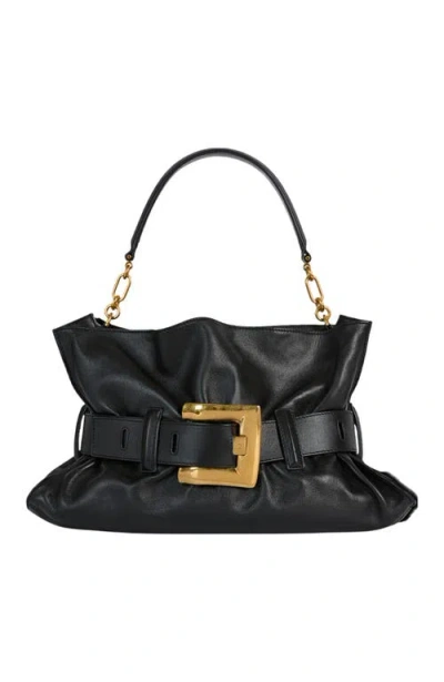 Balmain Medium Anthem Bag In Black